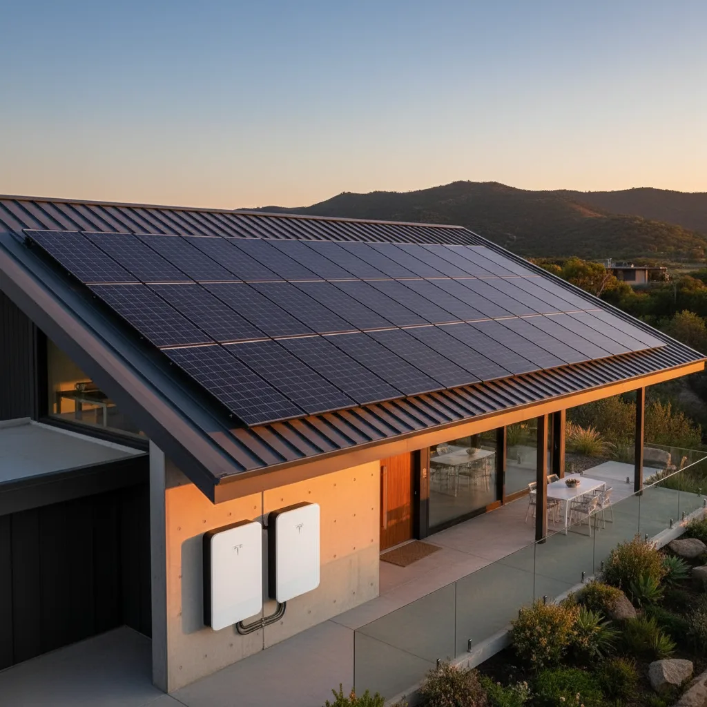 Tesla energy storage installation